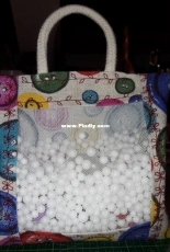 Button Sensory Bag - My work