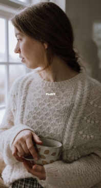 Morel sweater by Lærke Bisschop-Larsen - Fiber Tales