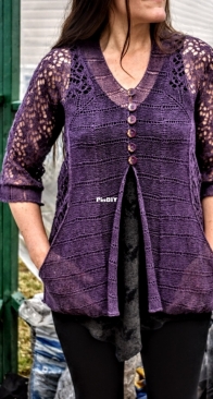 Ivanhoe Cardigan by Jennifer Beale