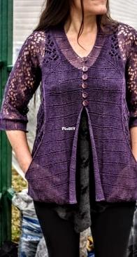 Ivanhoe Cardigan by Jennifer Beale