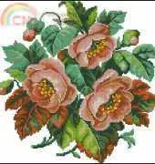 Towel "Bouquet trojandy"