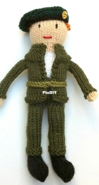 Marine Doll by Fiona Goble - The Royal Navy & Royal Marines Childrens Fund - Free