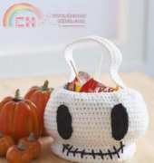 Lily Sugar n Cream - Skull Trick or Treat Bag - English and French