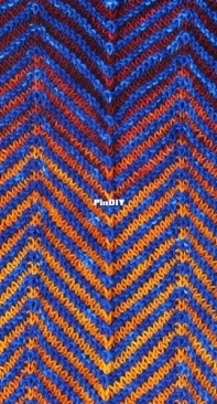 Ombre My Way Cowl by Sian Price-White-Free