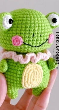 Tokki Crochet - Yeom Dong-yeon - Little frog