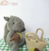 Amanda Berry- Finsbury squirrel knit Toy pattern