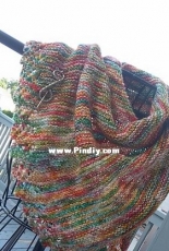 Ammolite Shawl by Jackie Murton