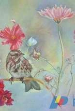 HAED HAEJMAPTP103 PTP Bird on Cosmos