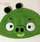 Madres Hiperactivas- Ana Artedetei- Green Piggy Hat -Spanish - Free