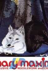 Mary Maxim 16885 - Wolves Ensemble Afghan
