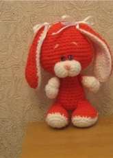 Nady- Red and White Bunny - Russian