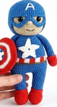 Amigurumi Today - Unknown Designer -  Captain - Fee