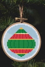 Daily Cross Stitch - Christmas Ornament – Bauble