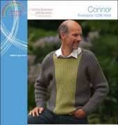 Louet-Riverstone Connor Sweater Knitting Pattern