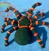 Amigurumi Artist - Gudrun Kulich - Mexican Red Knee Spider