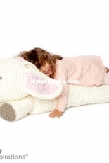 Yarnspirations - Bernat -Crochet Bunny Floor Pillow - Free