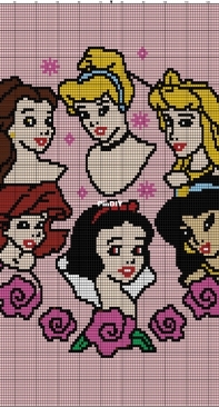 Donnas Crochet Shoppe - Donna Hammell - Disney Princesses 2 - Free