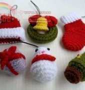 Sky Magenta - Miniature Christmas Crochet Pattern