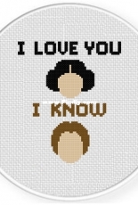 Daily Cross Stitch - I Love You I Know