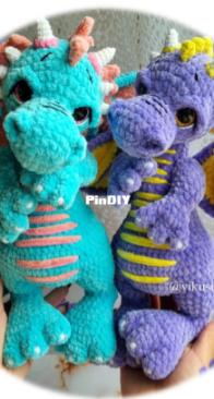 Vikusik Toys - Viktoria Kravchenki - Dragon Orion - English Translated