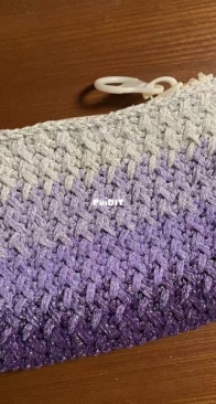 Crochet Phone Pouch - Ripple Stitch