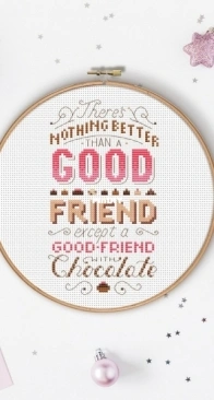 Stitchrovia - Good Friends Have Chocolate by Emma Congdon PCS + XSD