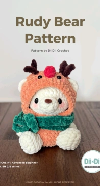 Dii Dii Crochet - Tomoko Kato - Rudy Bear