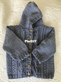 Twigs hoodie by Anne B Hanssen