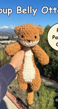 Kayas Crochet Corner - Kaya - Soup Belly Otter