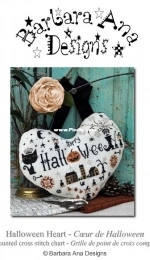 Barbara Ana Designs - Halloween Heart PCS + XSD