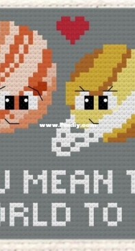 Fuzzy Fox Designs  - You Mean the World to Me