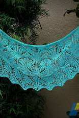 Hidden Hydrangeas Shawlette By Pam Jemelian