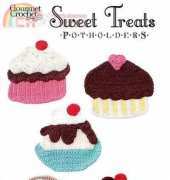 Gourmet Crochet - Carolyn Christmas Designs - Carolyn Christmas - Sweet Treats Potholders