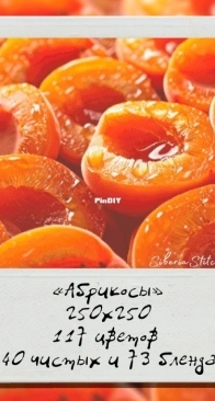 Siberia Stitch - Apricots