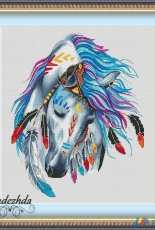 Indian Horse by Nadezhda Gavrilenkova