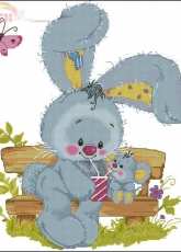 Bunny & Mouse by Milana Koen/ Milana_13