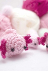 Mohu - Lauren Bergstrom - Little Axolotl Amigurumi