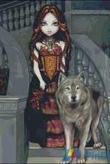 HAED HAEJBG2509 Wolf Countess by Jasmine Becket-Griffith