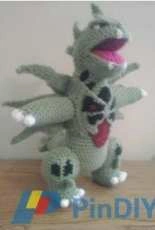 Crochet Fanatic - Christjan Bee - Mega Tyranitar - Free