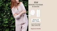 Svyatenko Patterns -  Pajamas Shirt and Pants