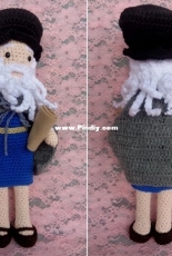 Crochet Ro Amigurumis - Roxana Jaime - Leonardo da Vinci - Spanish - free
