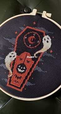 The Witchy Stitcher - Haunting Hour from Witchy Stitching PCS + XSD