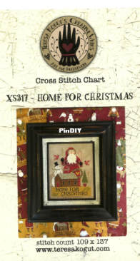 Teresa Koguts Creative Whims - XS317 Home For Christmas by Teresa Kogut