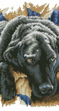 Dimensions 70-35321 Guilty pleasures Black lab