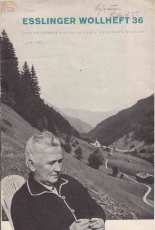 Esslinger Wollheft-N°36-June-1933 /German