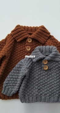 Mossy Kids Sweater by Sandra Magalhães - Agasalhos e Bugalhos