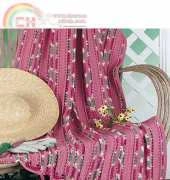 House of White Birches - Strawberry Fields Crochet Afghan by Mary Lamb Becker - Free