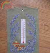 Bleu Colline - Thermometre Provencial