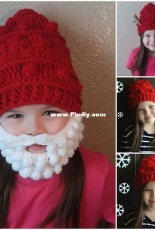 Osage County Crochet - Sadie Sheppard - Christmas Gnome and Holiday Pixie Hat