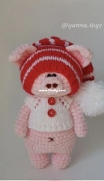 Yunna Toys- Yunna Kalomyitseva -   Piggy -   Свинка     Russian